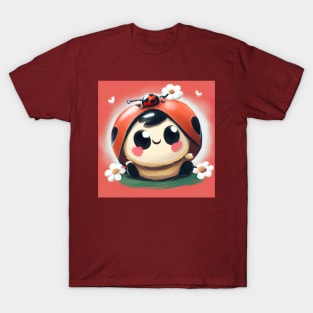 Kawaii Ladybug T-Shirt